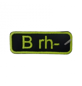 PATCH RICAMATA BRH - 2X6 CM