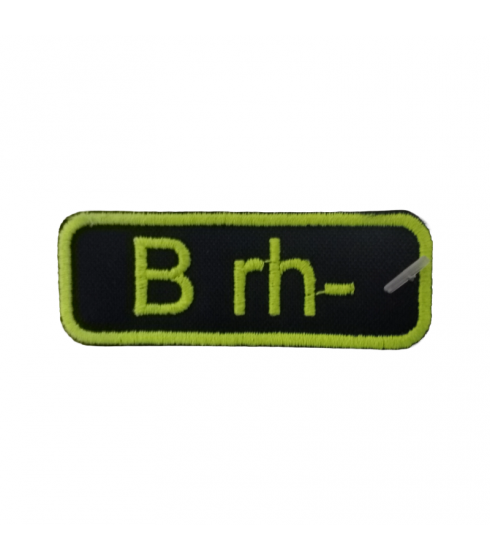 PATCH RICAMATA BRH - 2X6 CM