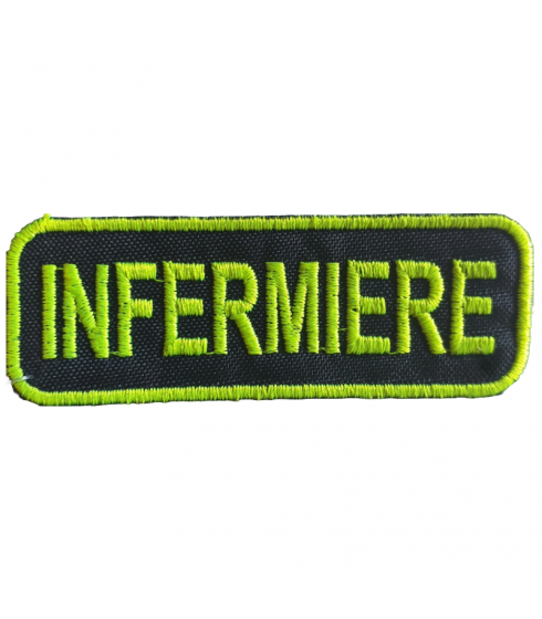 PATCH RICAMATO INFERMIERE (9 x 26CM )