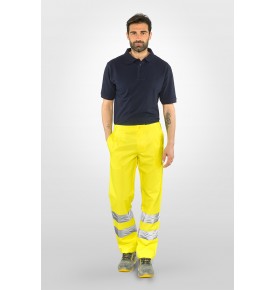 PANTALONI SOTTOZERO MODELLO ALTA VISIBILITA GIALLO