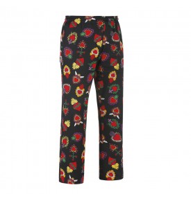 PANTALONE DA CUOCO EGOCHEF MODELLO CON COULISSE HEARTS