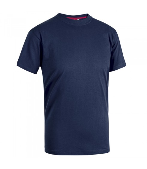 T-SHIRT GIROCOLLO MY DAY MODELLO SKY BLU SCURO