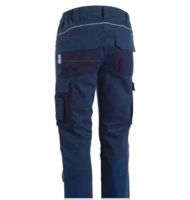 PANTALONE DA LAVORO MODELLO STRECH BLU