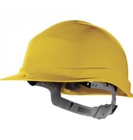 Icona di stile di linea di casco da lavoro di sicurezza di