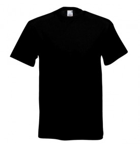 T-SHIRT FRUIT OF THE LOOM MODELLO ORIGINAL NERA