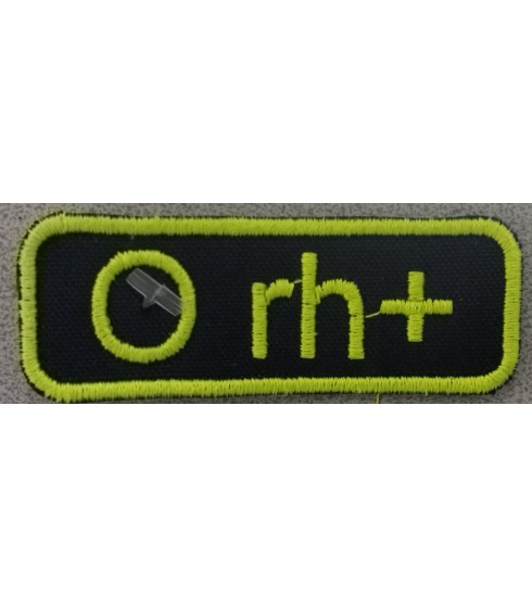 PATCH RICAMATA ORH+ 2X6 CM