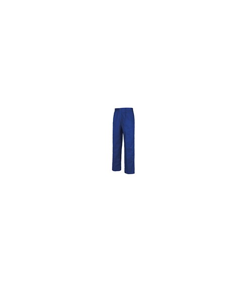 PANTALONE DA LAVORO BASIC MODELLO CON ELASTICO BLU