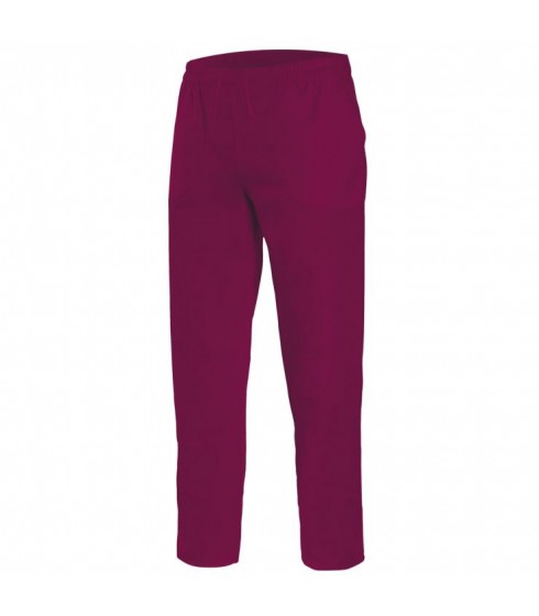 PANTALONE SANITARIO VALILLA MODELLO PIGIAMA BORDEAUX