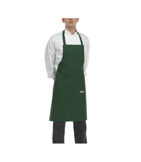 GREMBIULE EGOCHEF MODELLO BIP APRON VERDE BOTTIGLIA