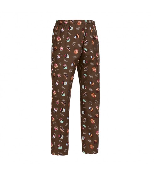 PANTALONI CON COULISSE EGOCHEF MODELLO SWEETS