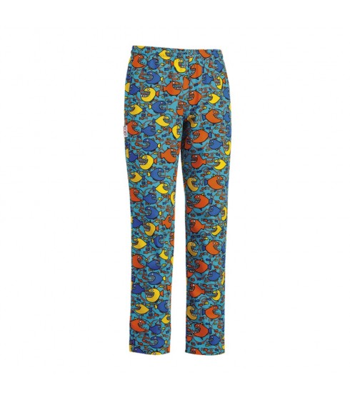 PANTALONI CON COULISSE EGOCHEF MODELLO SHARK