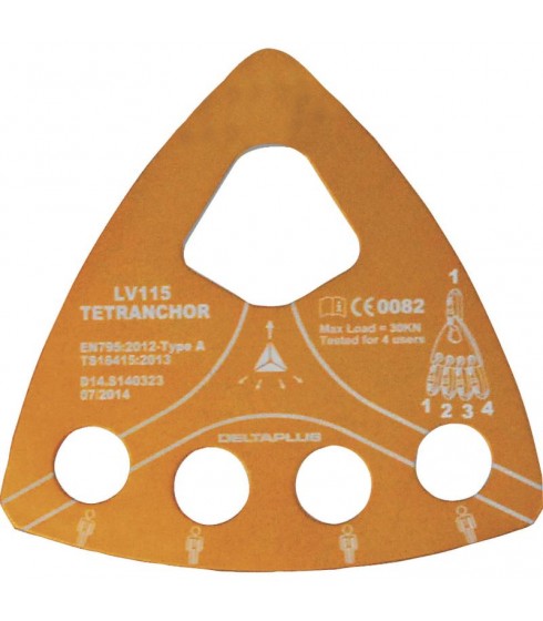 PLACCA MULTI ANCORAGGIO DELTAPLUS