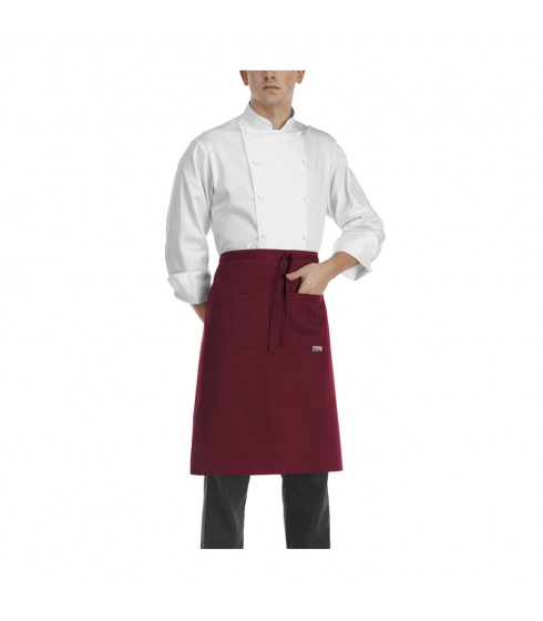 FALDA EGOCHEF MODELLO WAIST BORDEAUX