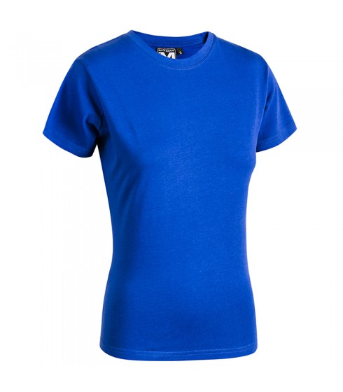 T-SHIRT GIROCOLLO DONNA SOTTOZERO COLORE BLU ROYAL