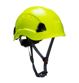 ELMETTO PORTWEST HEIGHT ENDURANCE VENTILATO GIALLO